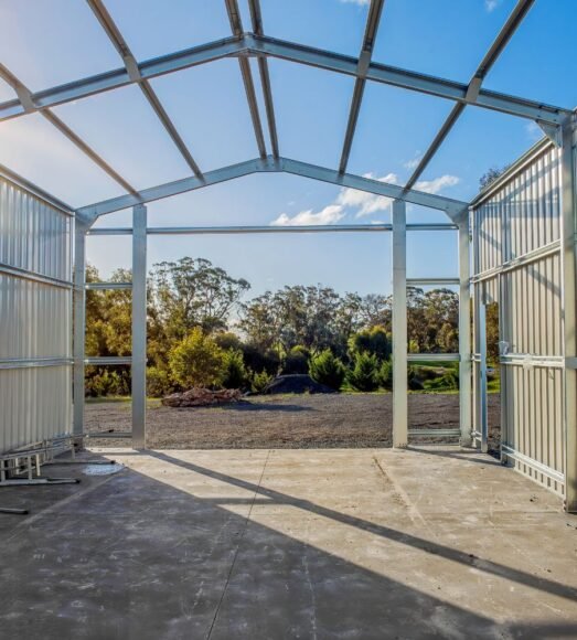 Parking Shed Construction