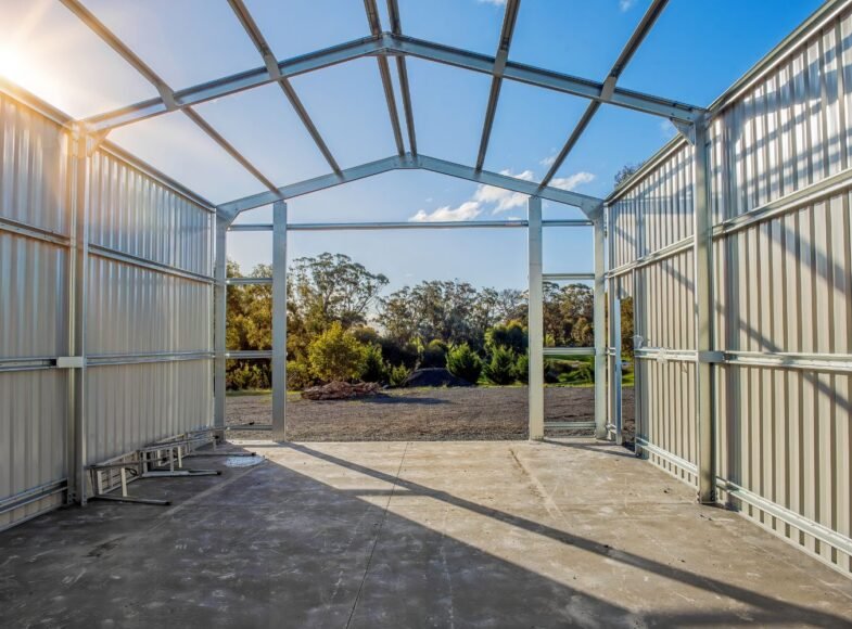 Parking Shed Construction